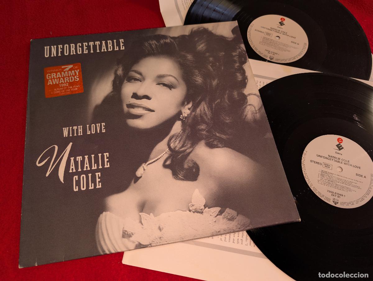 Discos de vinilo: NATALIE COLE Unforgettable with love 2LP 1991 Elektra GERMANY ALEMANIA