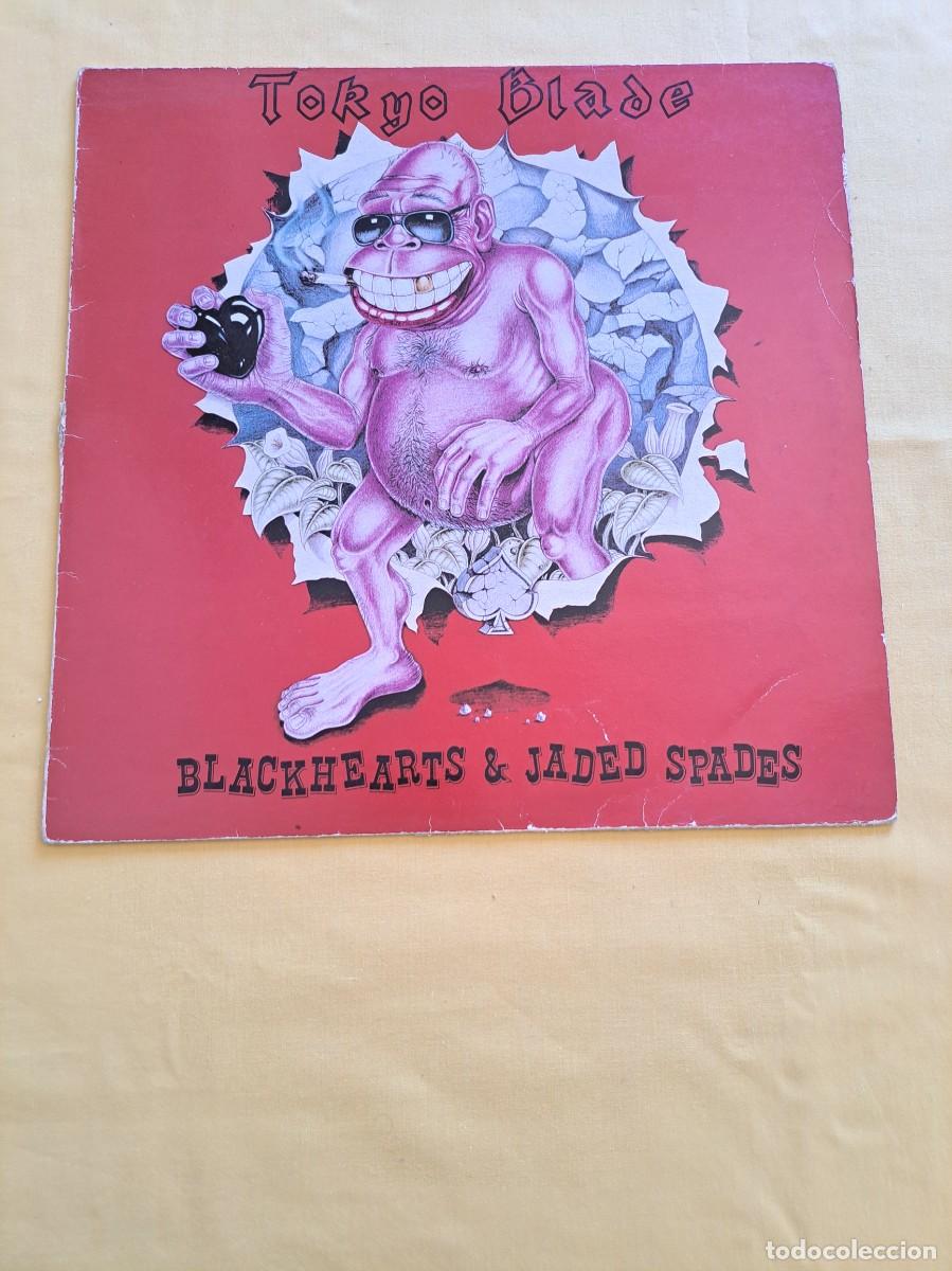 Discos de vinilo: TOKIIO BLADE - BLACKHEARTS & JADED SPADES (SOLO CARATULA)