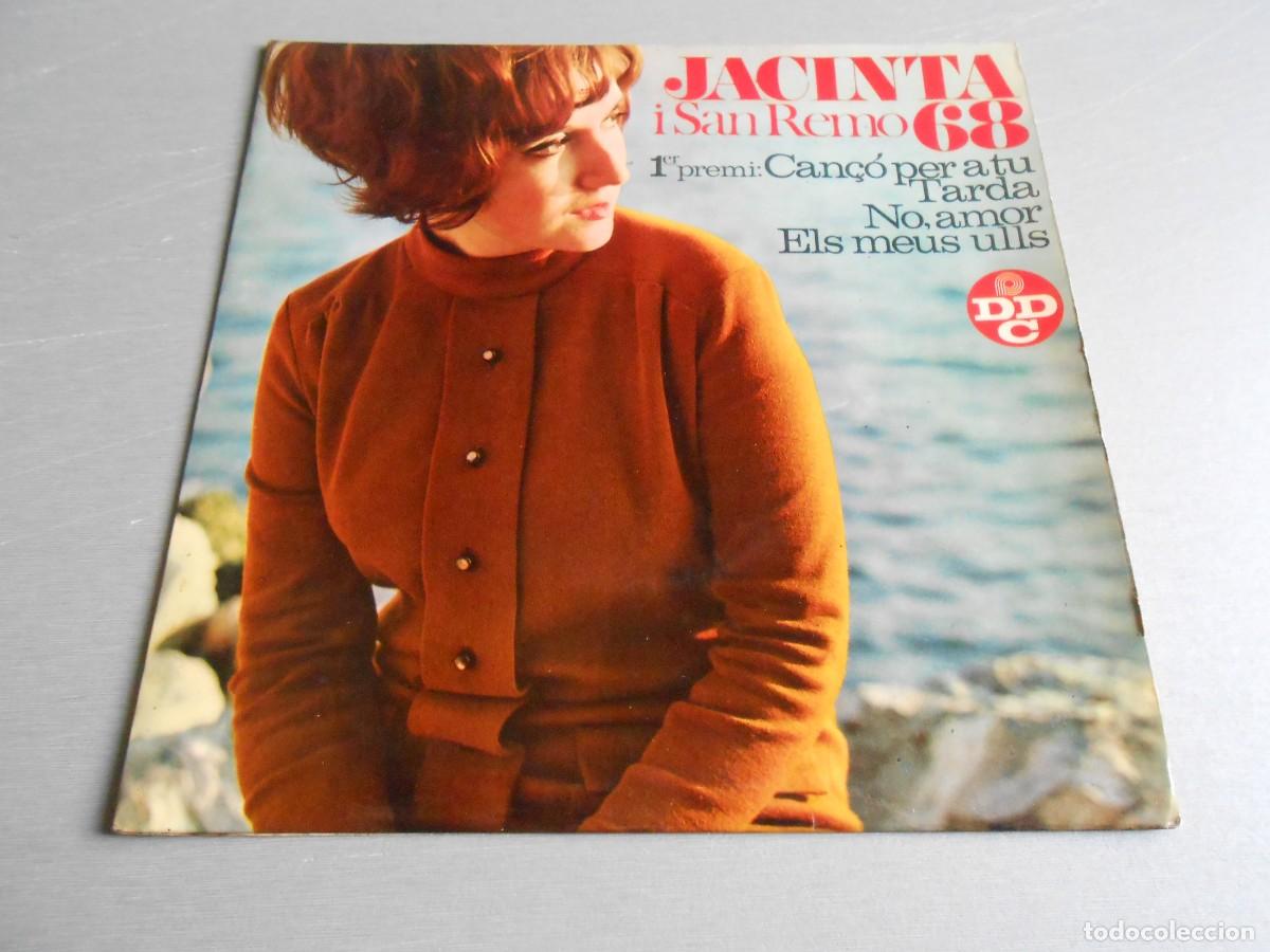 Discos de vinilo: JACINTA - I SAN REMO 68 -, EP, CAN&Ccedil;&Oacute; PER A TU + 3, A&Ntilde;O 1968, DDC, D.D.C. 111