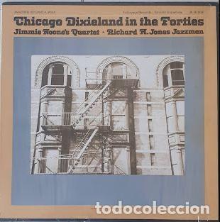 Vinyl-Schallplatten: Chicago Dixieland in the Forties - Jimmie Noone's Quartet - Richard M. Jones Jazzmen
