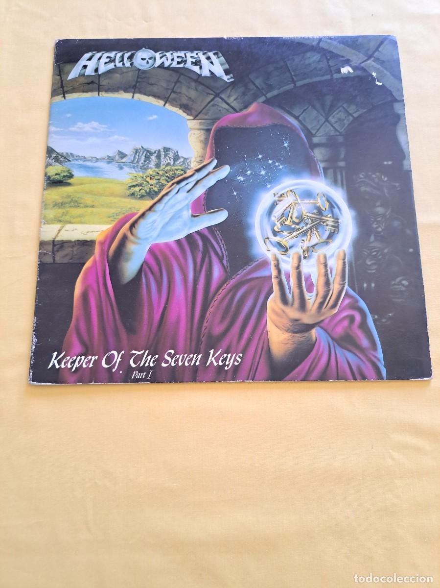 Discos de vinilo: HELLOWEEN - KEEPER OF THE SEVEN KEYS, PART 1 (SOLO CARATULA ABIERTA)