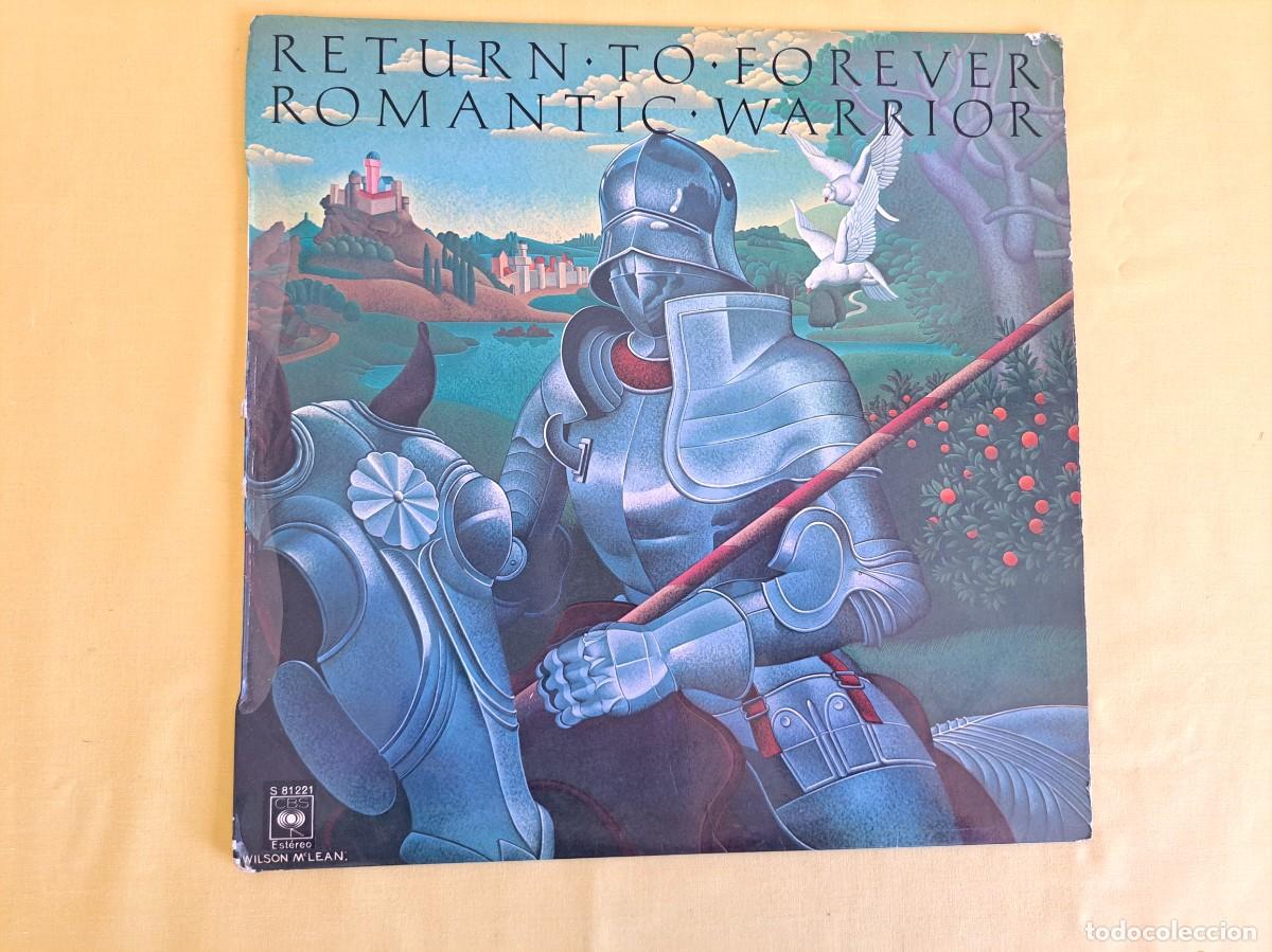 Discos de vinilo: RETURN TO FOREVER - ROMANTIC WARRIOR (SOLO CARATULA) - Foto 2