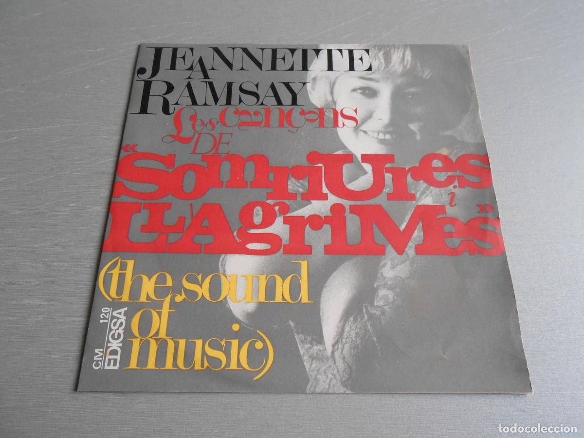 Discos de vinilo: JEANNETTE RAMSAY - SOMRIURES I LL&Agrave;GRIMES -, EP, EL SO DE LA MUSICA + 2, A&Ntilde;O 1966, EDIGSA C.M. 120