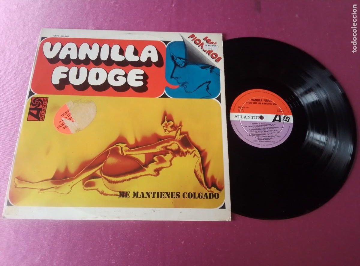 Discos de vinilo: VANILLA FUDGE ME MANTIENES COLGADO 1977 LP MAC1