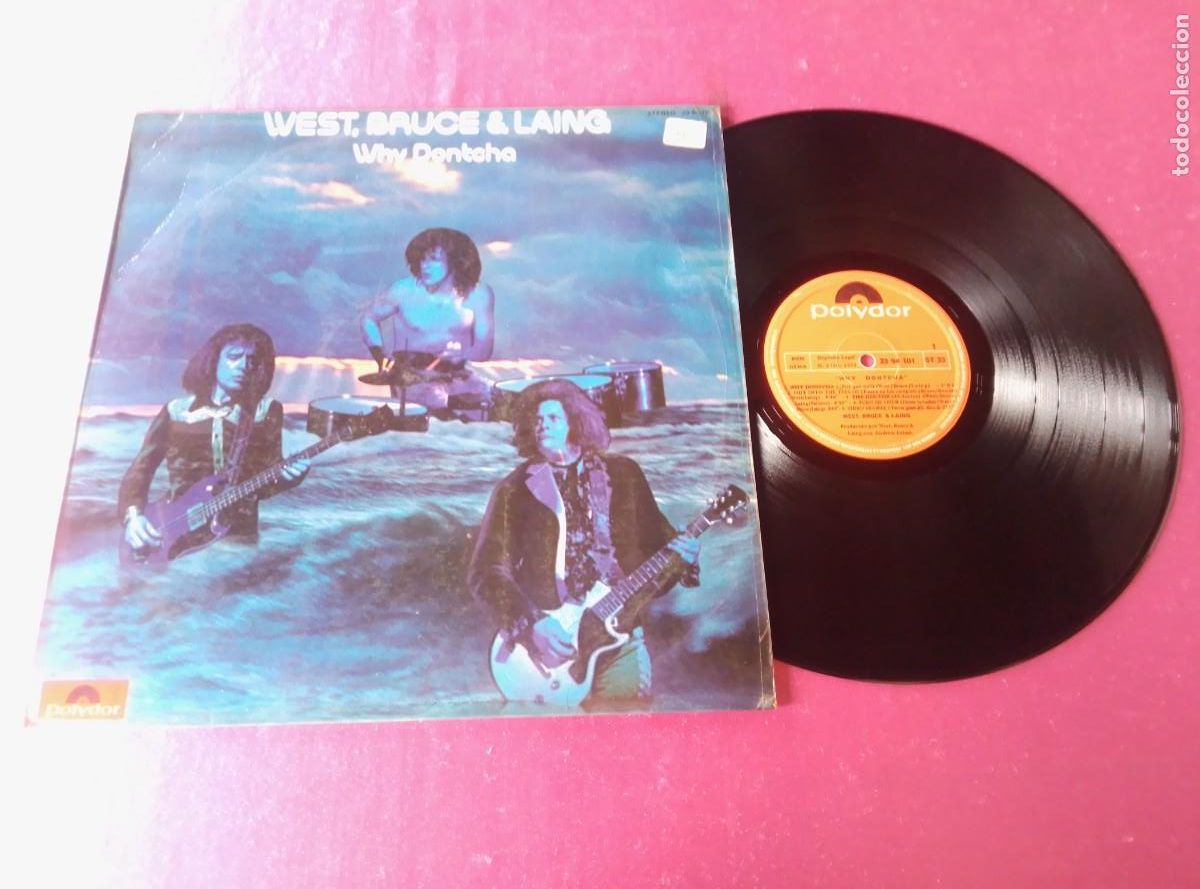 Discos de vinilo: WEST BRUCE LAING WHY DONTCHA 1973 LP MAC1