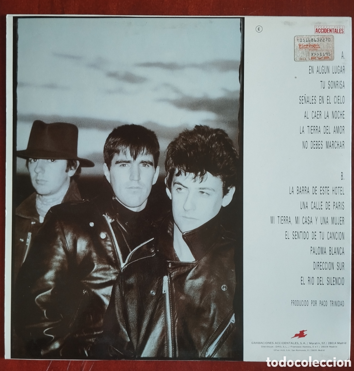 Discos de vinilo: Duncan Dhu - El grito del Tiempo - LP - Foto 2