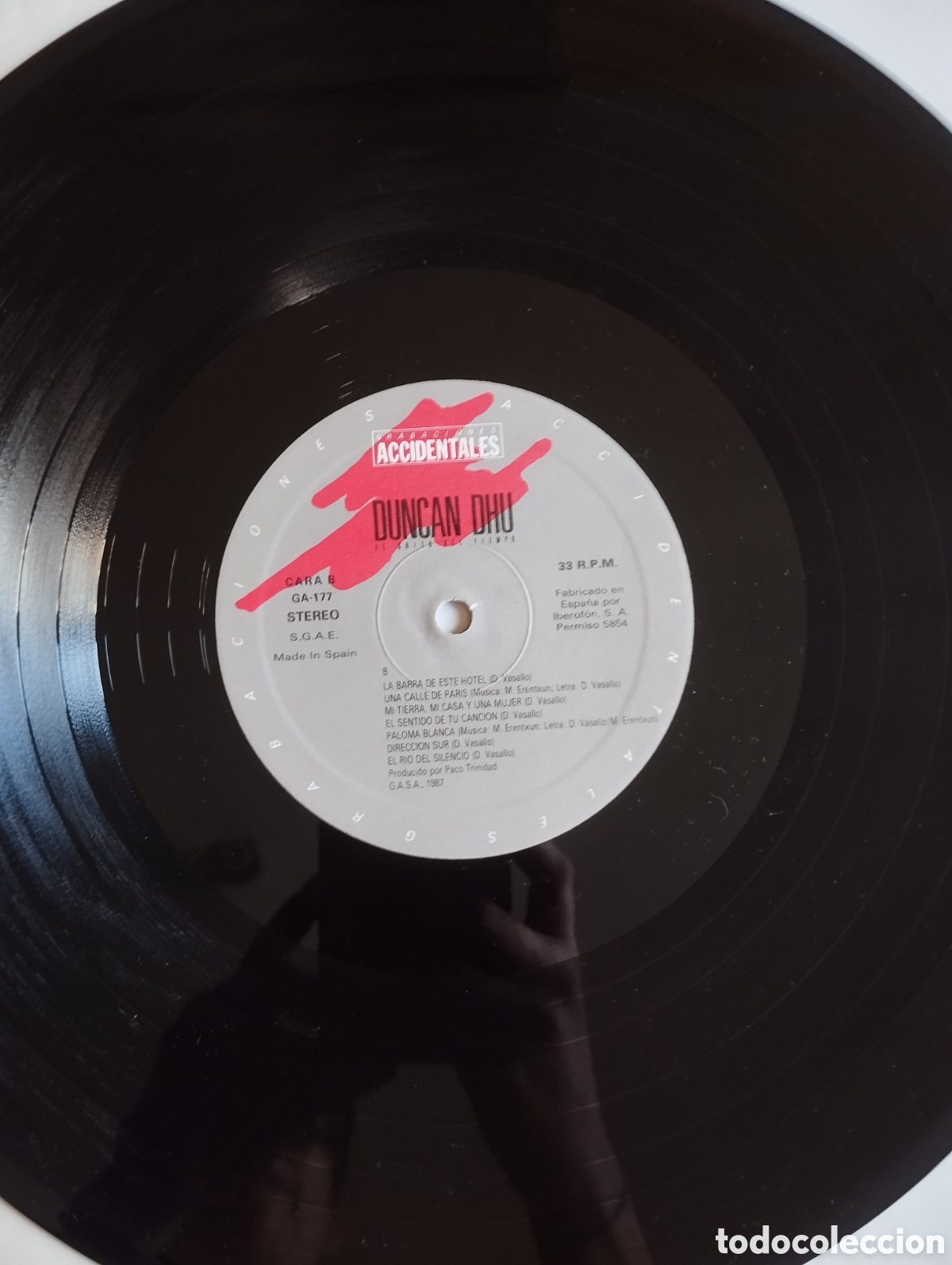 Discos de vinilo: Duncan Dhu - El grito del Tiempo - LP - Foto 7