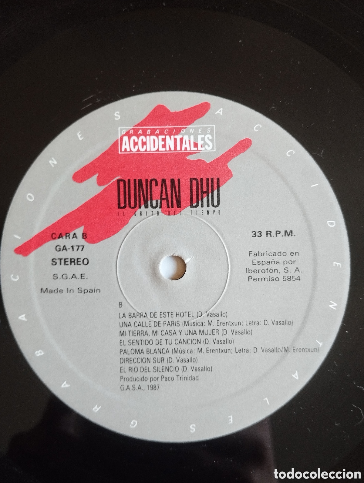 Discos de vinilo: Duncan Dhu - El grito del Tiempo - LP - Foto 8