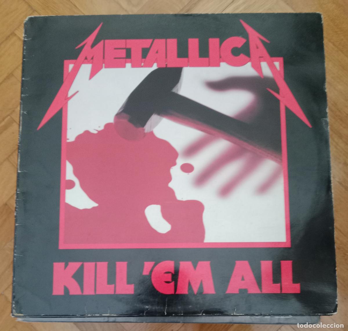 Discos de vinilo: Metallica - Kill em all Lp Europa 1989