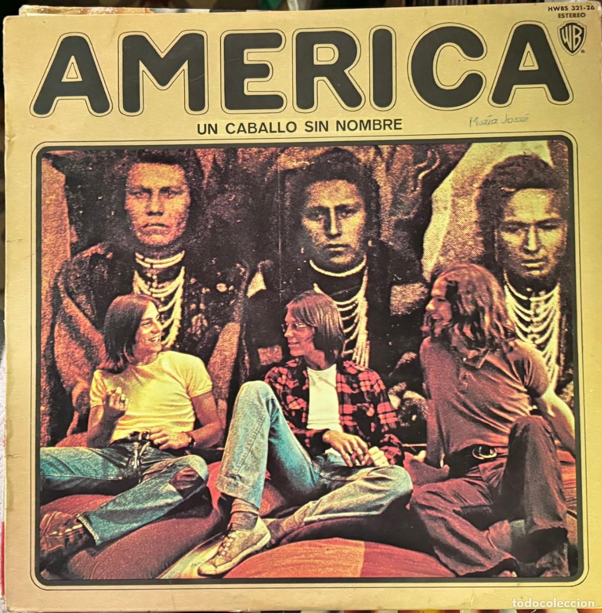 Discos de vinilo: LP UN CABALLO SIN NOMBRE-AMERICA. LP-GEXT-833