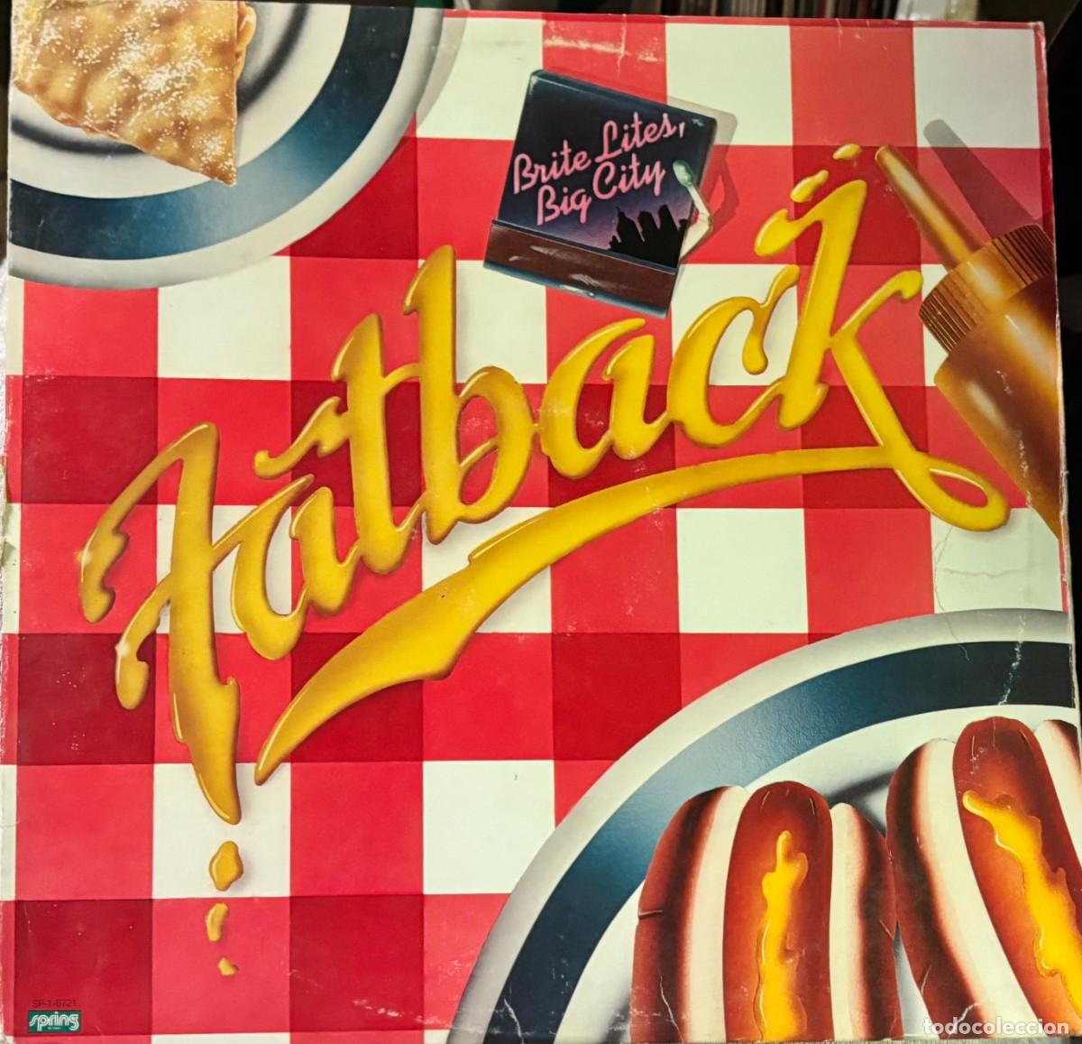 Discos de vinilo: LP BRITE LITES, BIG CITY-FATBACK. LP-GEXT-834