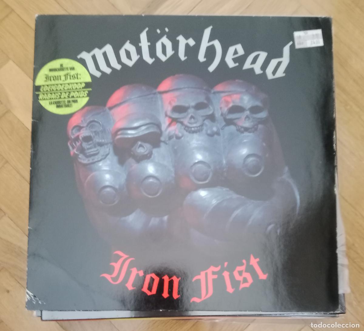 Discos de vinilo: Motorhead - Iron fist Lp 1982 original