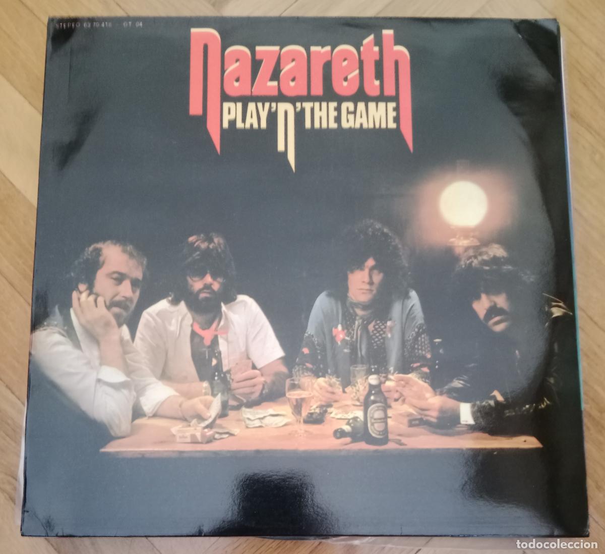 Discos de vinilo: Nazareth - Play n the game Lp 1977