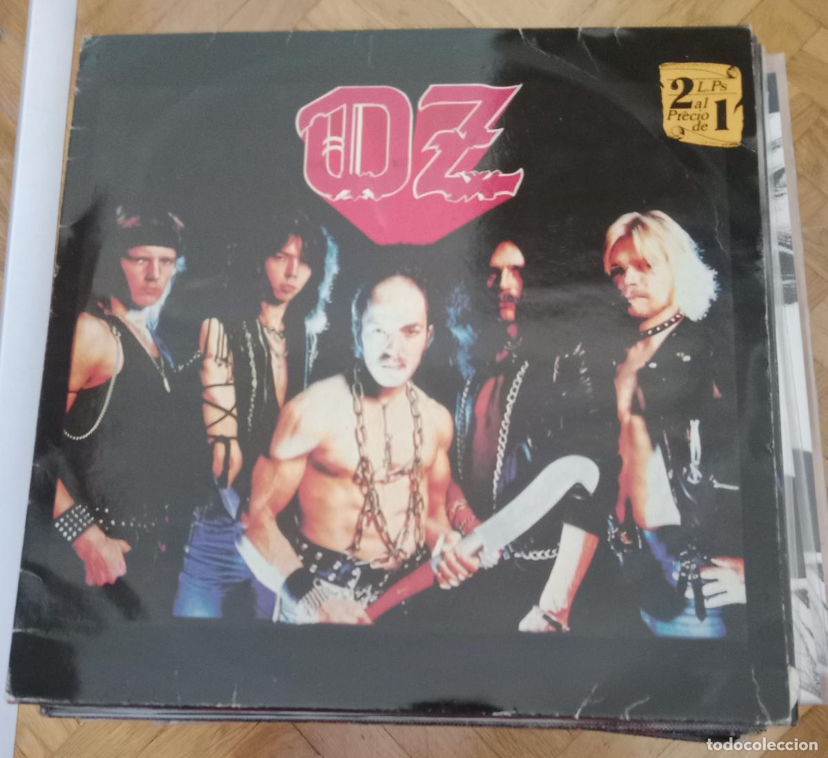 Discos de vinilo: Oz - III warning / Decibel storm Doble Lp 1987