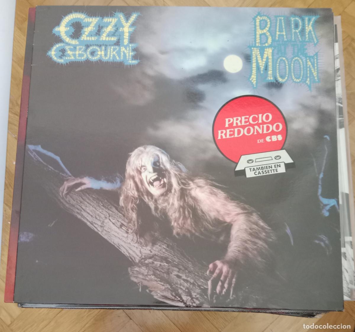 Discos de vinilo: Ozzy Osbourne - Bark at the moon Lp Espa&ntilde;a 80s