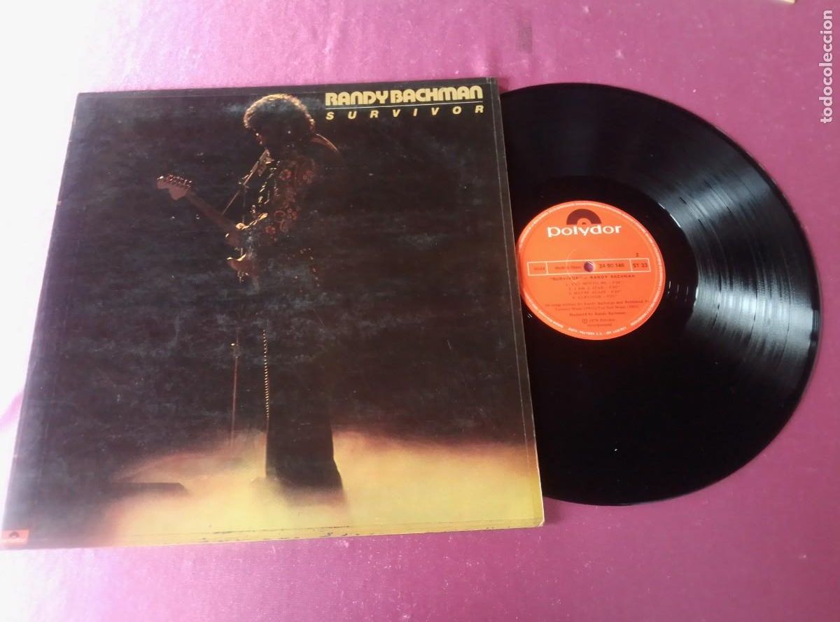 Discos de vinilo: RANDY BACHAMAN SURVIVOR 1978 LP MAC1