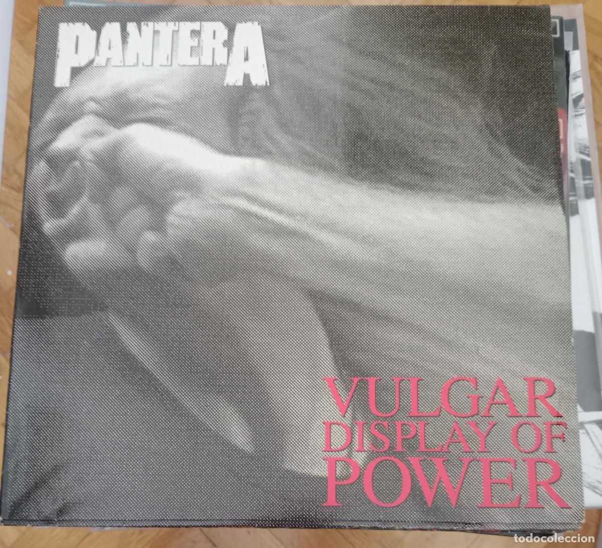 Discos de vinilo: Pantera - Vulgar display of power Lp original
