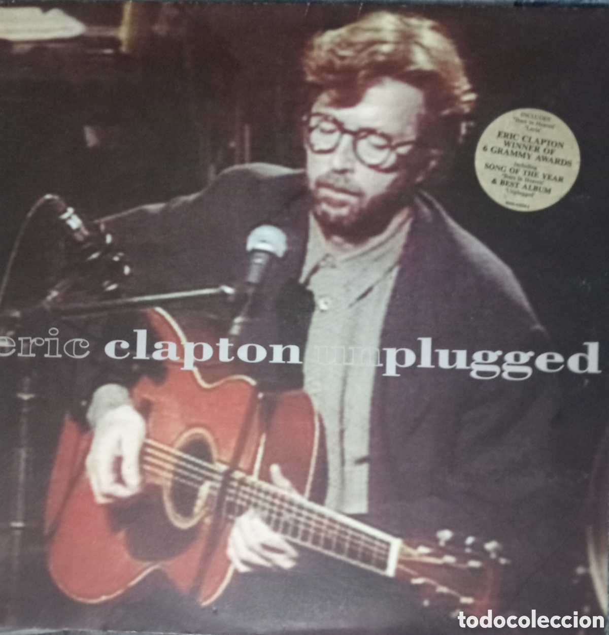 Discos de vinilo: Eric Clapton - Unplugged / LP Original Vinilo 1992 Europa