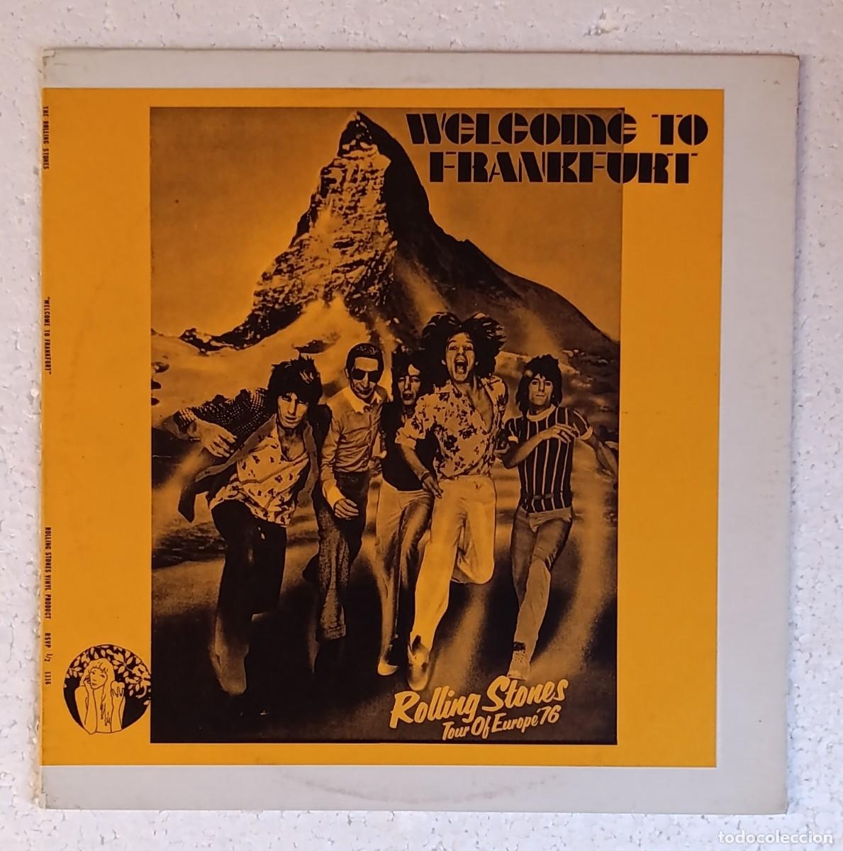 Discos de vinilo: The Rolling Stones. Welcome to Frankfurt
