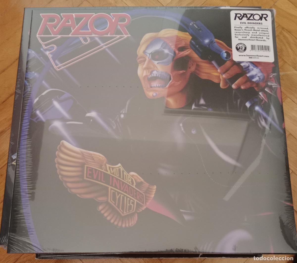 Discos de vinilo: Razor - Evil invaders Lp nuevo