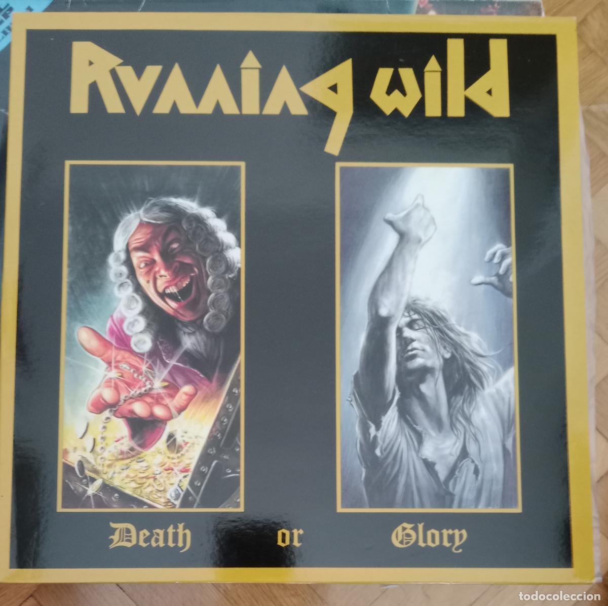 Discos de vinilo: Running Wild - Death or glory Lp 1990