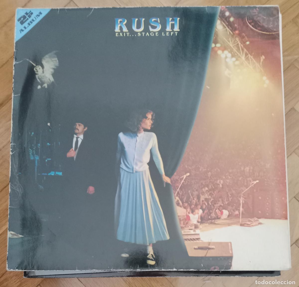 Discos de vinilo: Rush - Exit... stage left Doble Lp