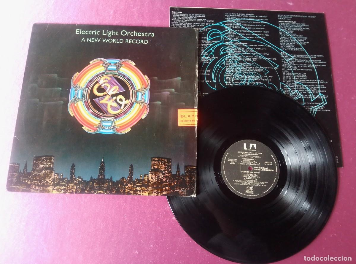 Discos de vinilo: ELECTRIC LIGHT ORCHESTRA A NEW WORLD RECORD 1976 DOBLE ENCARTE LP MAC1