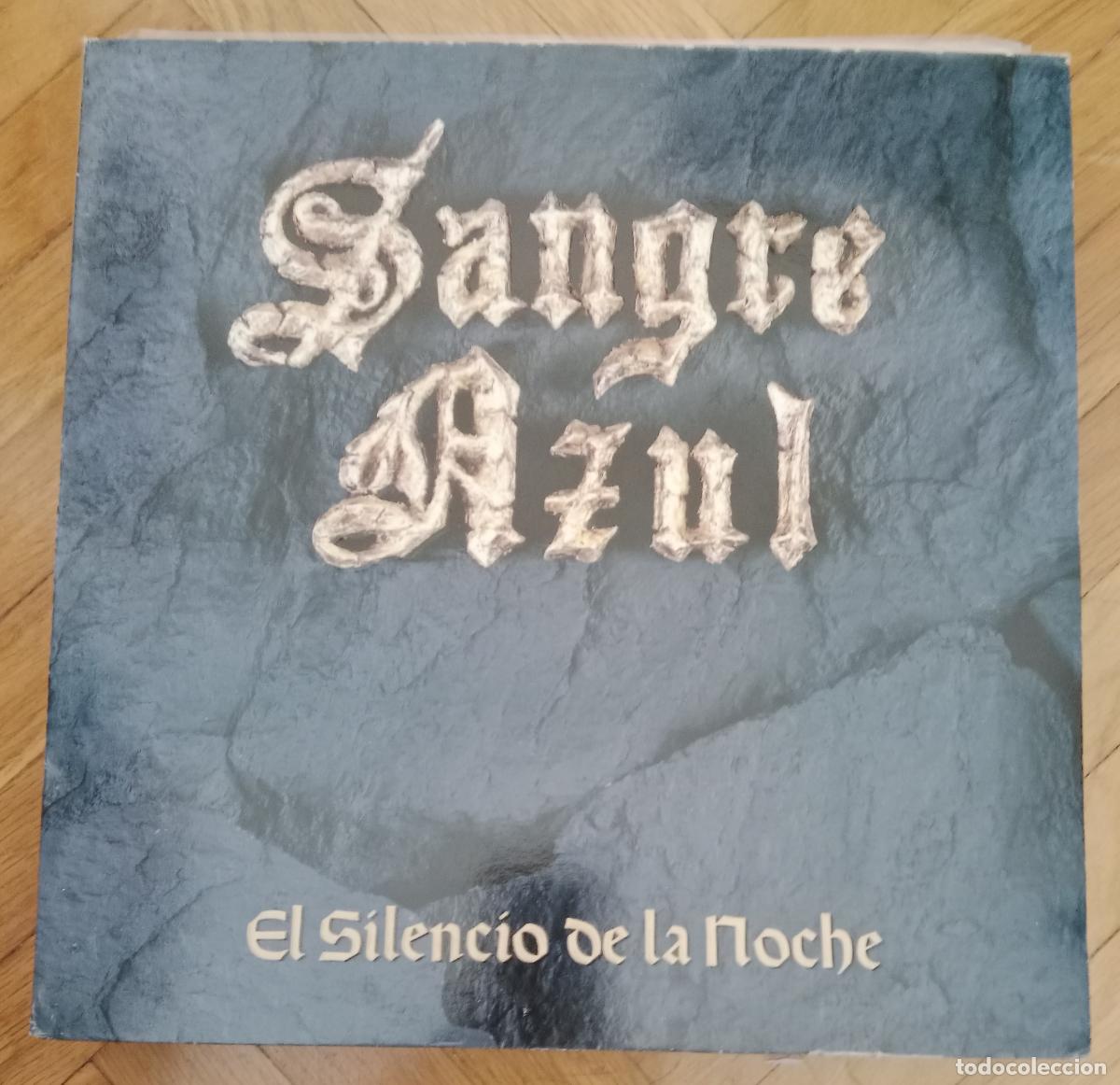 Discos de vinilo: Sangre Azul - El silencio de la noche Lp (Embossed) - Foto 1