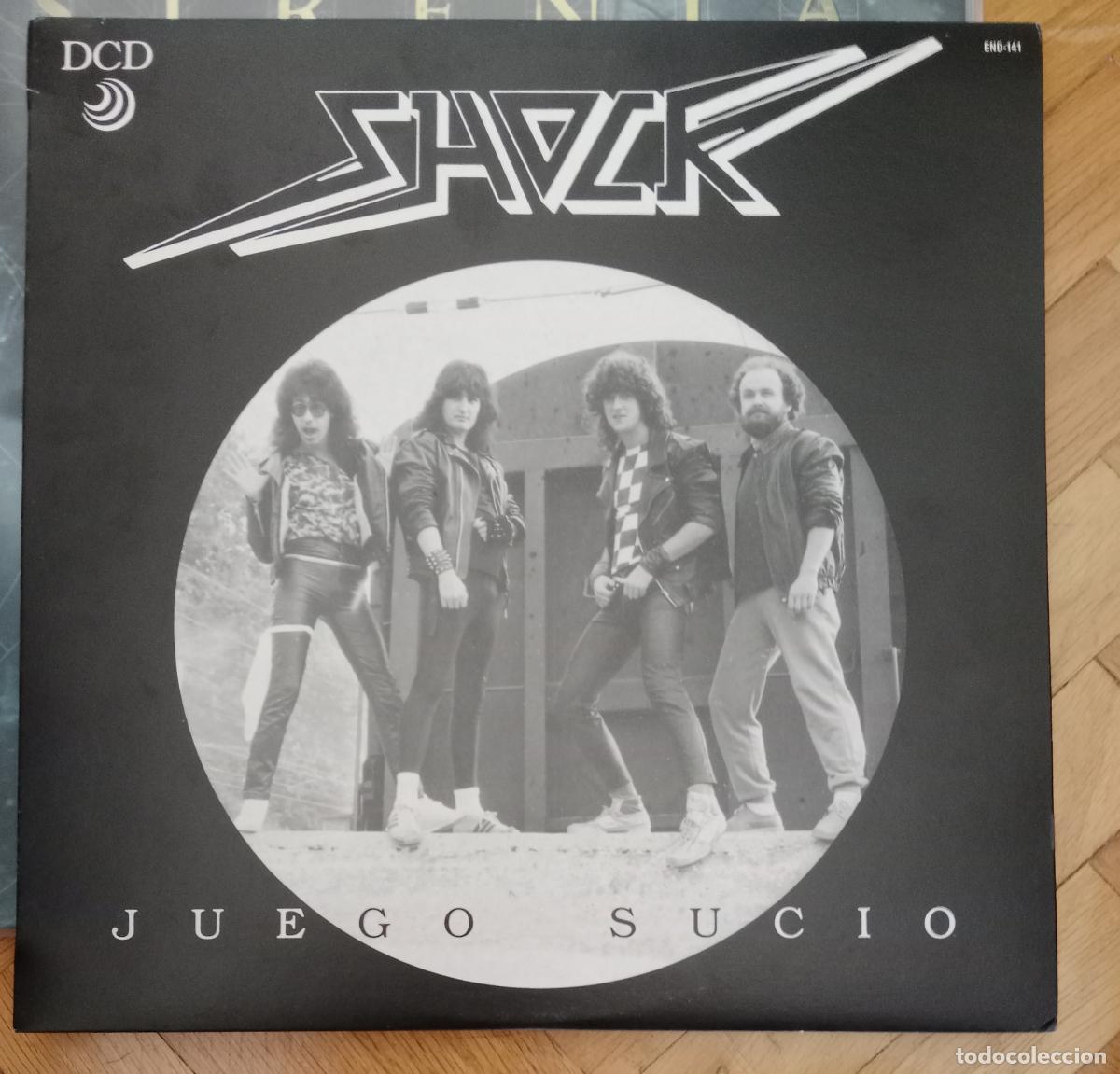 Discos de vinilo: Shock - Juego sucio Lp 1986