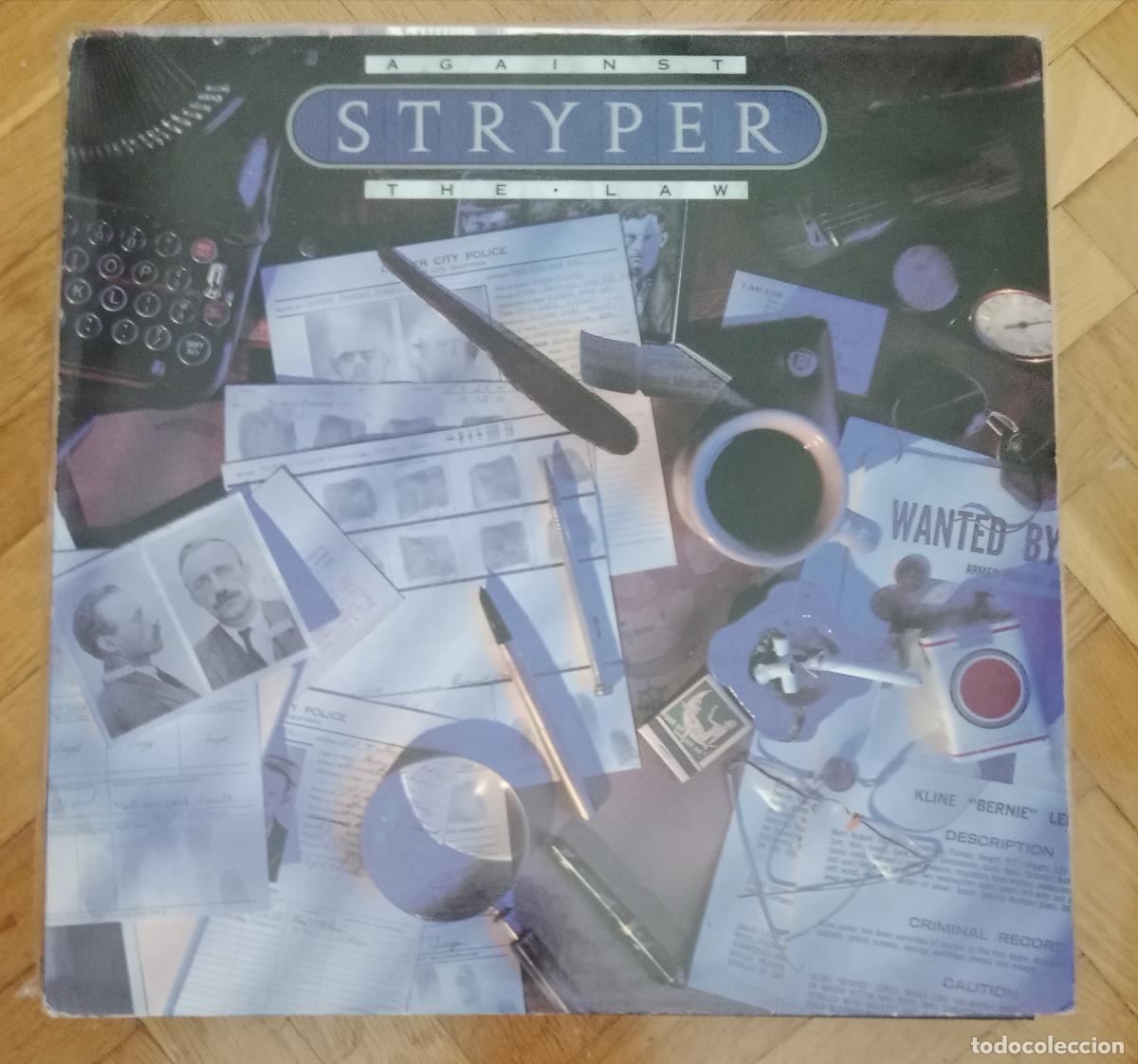 Discos de vinilo: Stryper - Against the law Lp original
