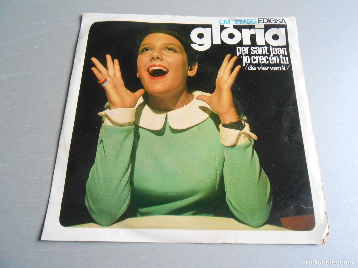 Discos de vinilo: GLORIA, SG, PER SANT JOAN + 1, A&Ntilde;O 1968, EDIGSA C. M. 227 sg