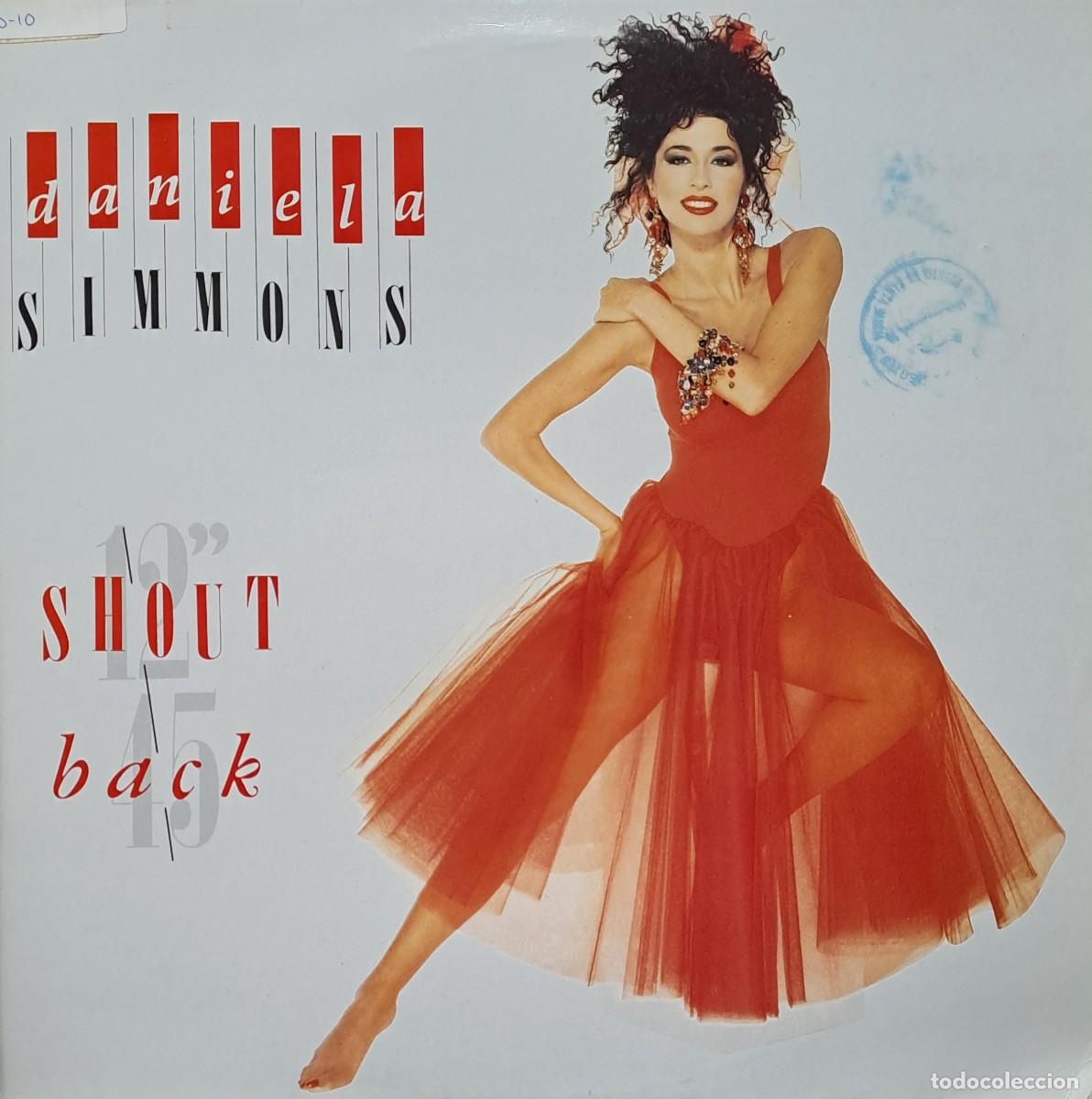 Discos de vinilo: LPs DANIELA SIMMONS. SHOUT BACK, SCHOOLIN&acute;ME. LP-SEXT-1188