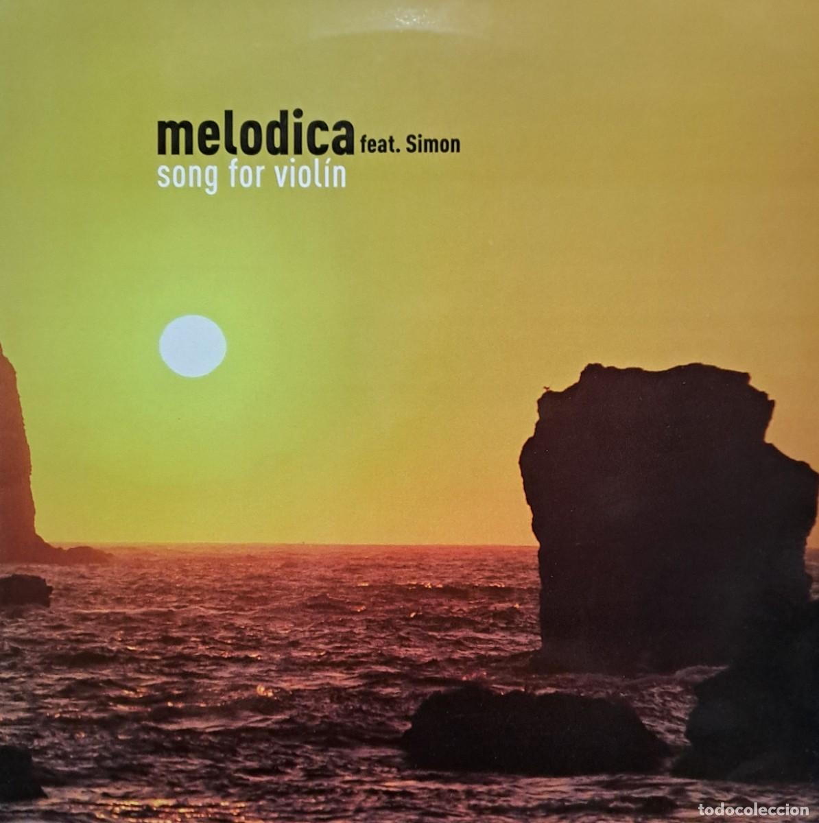 Discos de vinilo: LPs MELODICA FEAT. SIMON, SONG FOR VIOLIN. LP-SEXT-1189