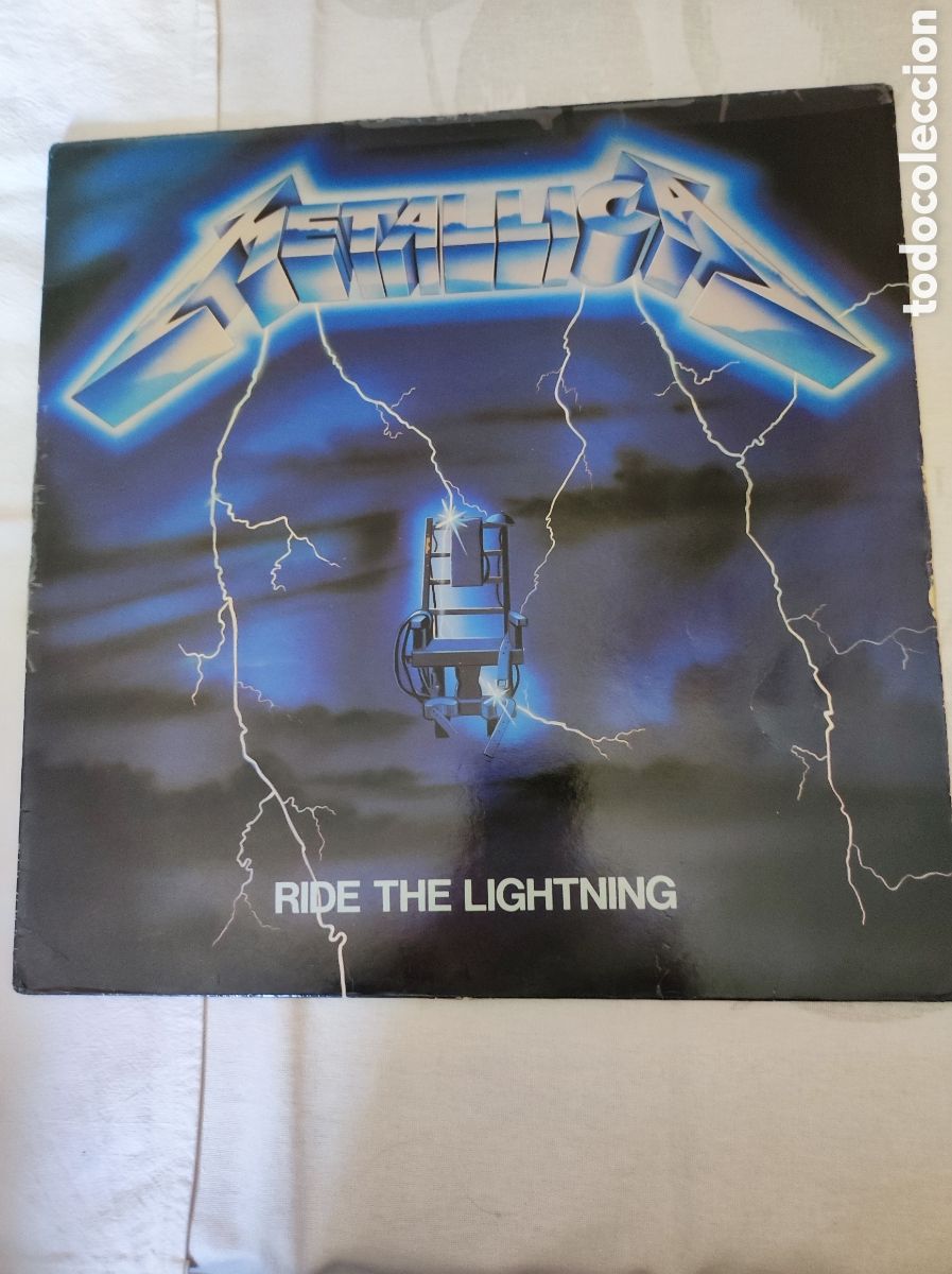 Discos de vinilo: METALLICA - RIDE THE LIGHTNING