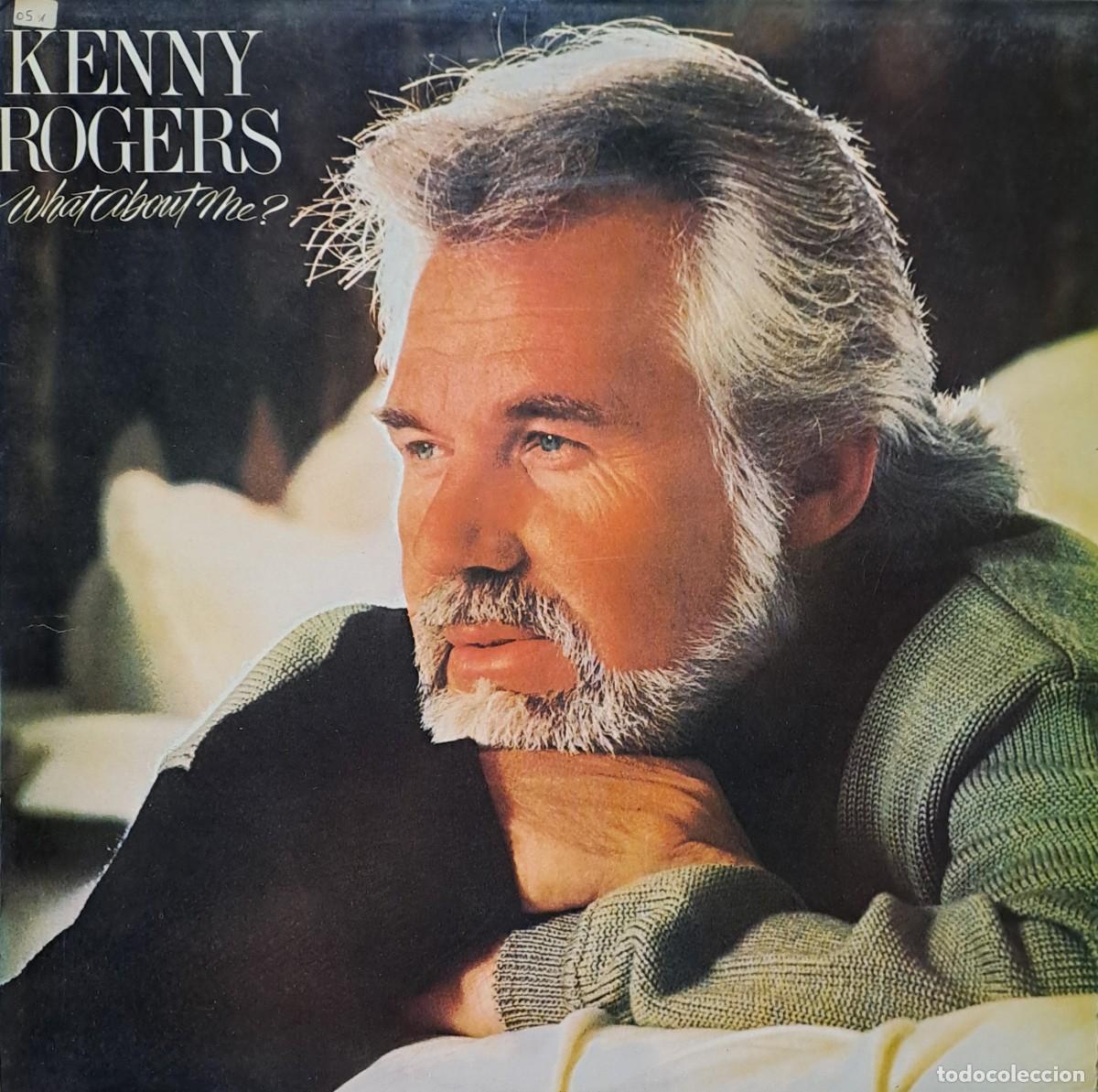 Discos de vinilo: LPs KENNY ROGERS. WHAT ABOUT ME?, DIDN&acute;T WE?, CRAZY..... LP-SEXT-1197