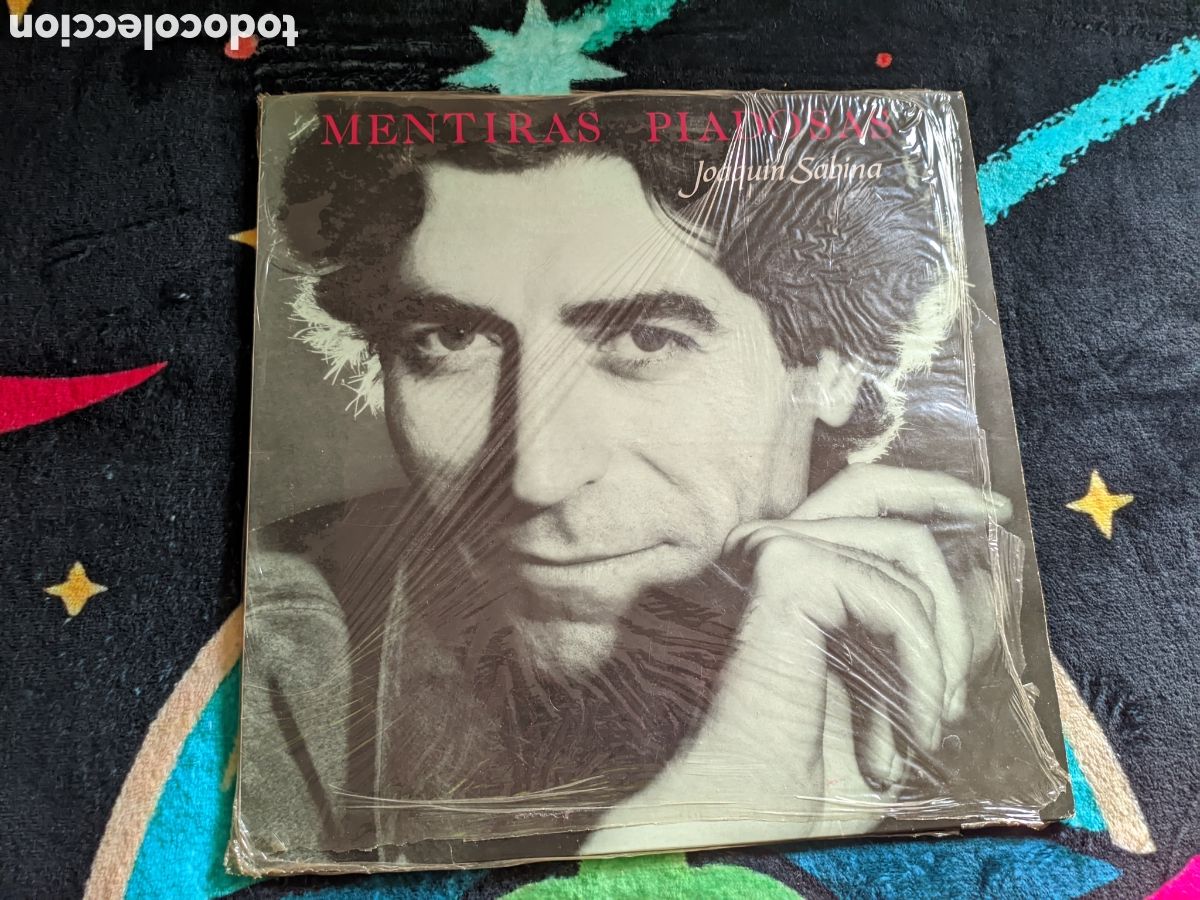 Discos de vinilo: // Joaqu&iacute;n Sabina &ndash; Mentiras Piadosas - Ariola &ndash; Espa&ntilde;a 1990