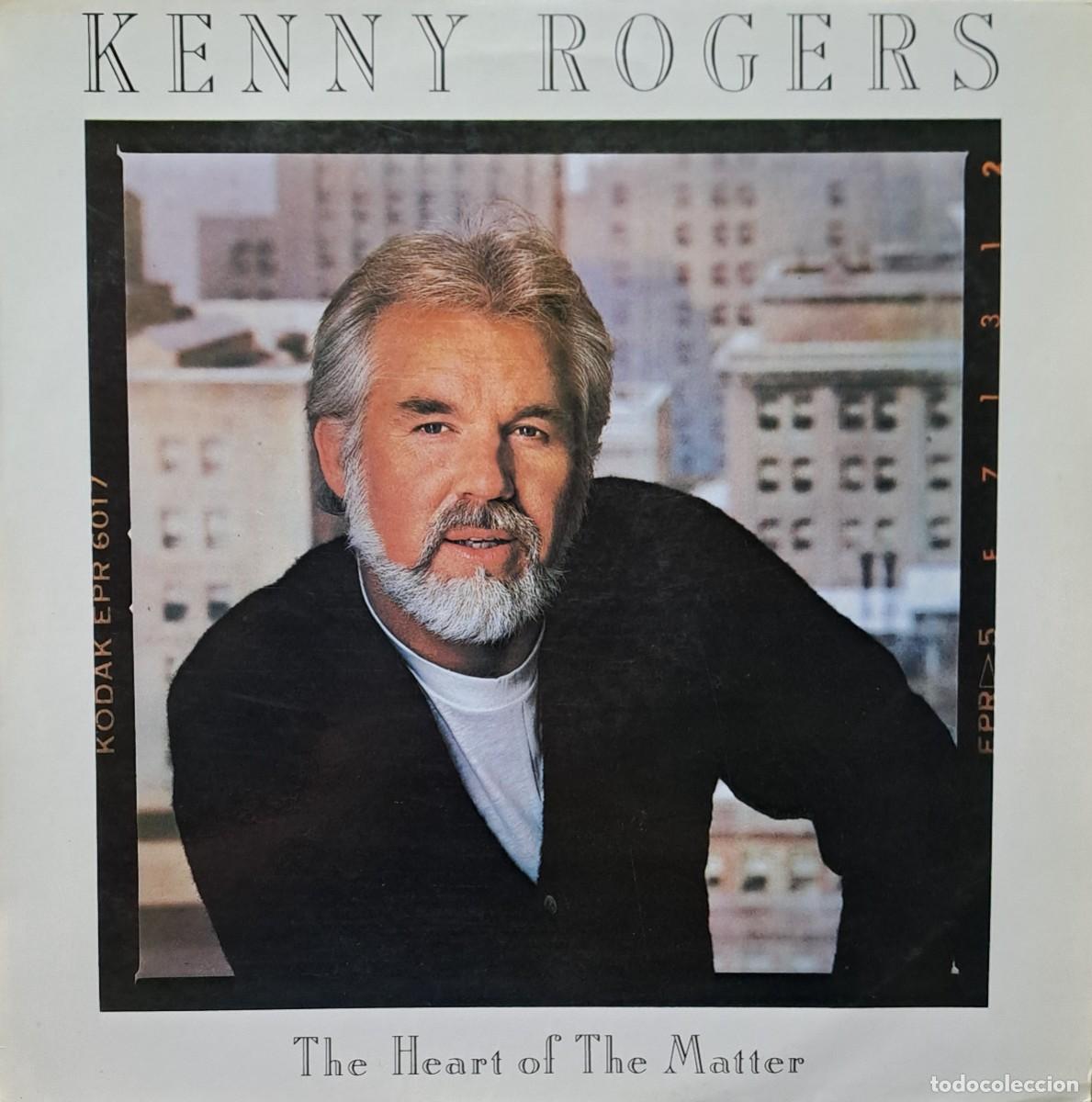Discos de vinilo: LPs KENNY ROGERS. THE HEART OF THE MATTER, PEOPLE IN LOVE..... LP-SEXT-1198