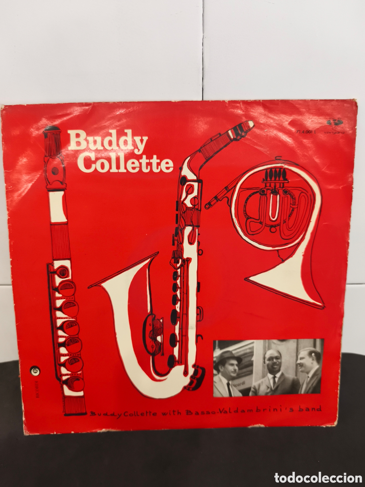 Discos de vinilo: Buddy Collette - Buddy Collette With Basso-Valdambrini's Band (LP, Album)