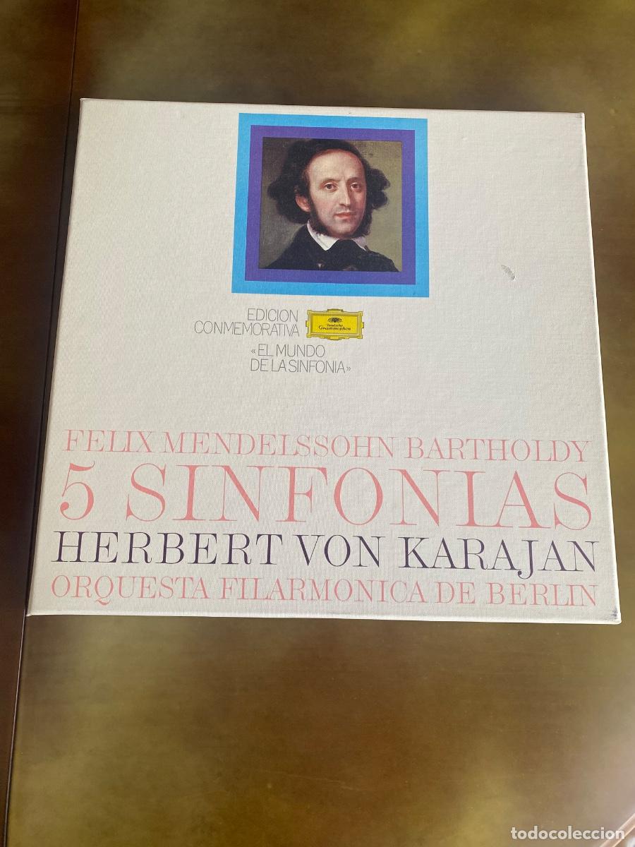 Discos de vinilo: SINFONIAS MENDELSSHON
