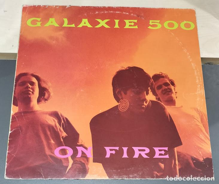 Discos de vinilo: Galaxie 500 - On Fire - LP Nuevos Medios &lrm;ref. 43 451 LE. Ed. espa&ntilde;ola 1989.