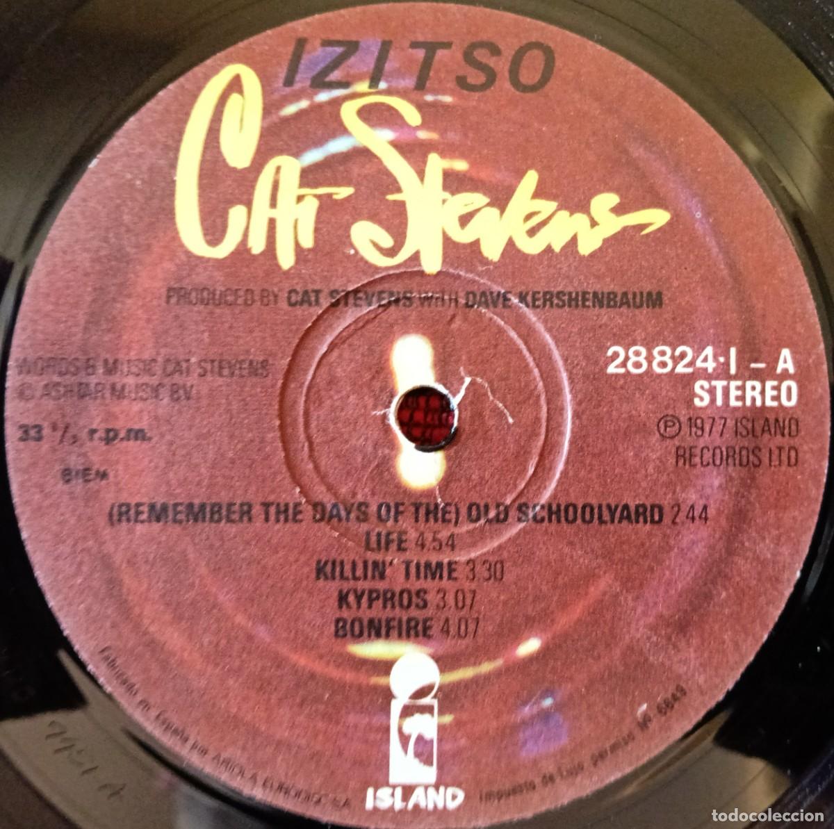 Discos de vinilo: CAT STEVENS ** Izitso ** VINILO LP 1977 - Foto 3