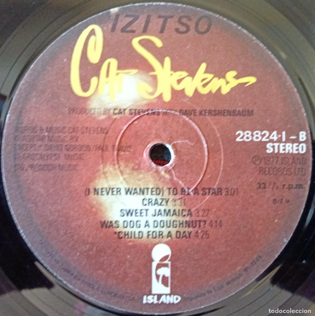 Discos de vinilo: CAT STEVENS ** Izitso ** VINILO LP 1977 - Foto 4