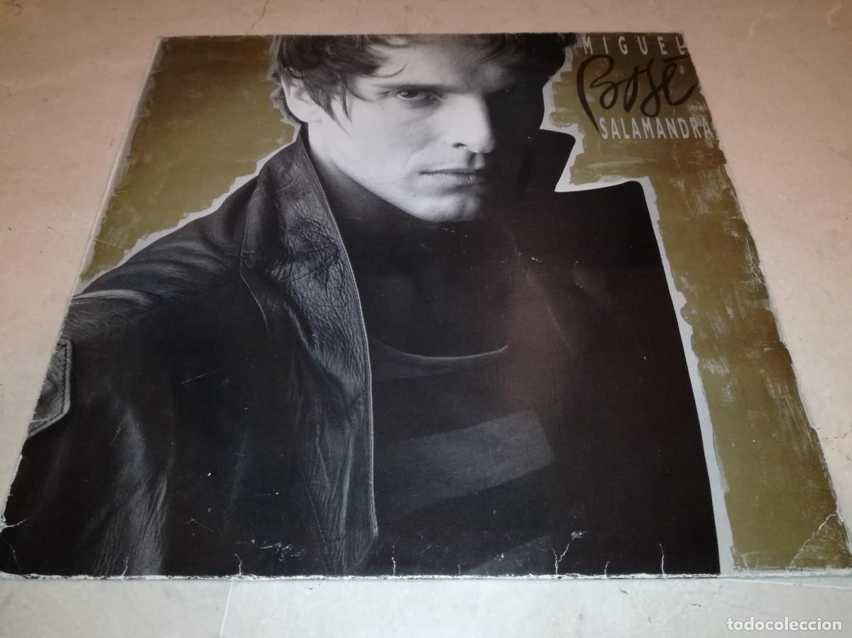 Discos de vinilo: MIGUEL BOS&Eacute;-SALAMANDRA-CONTIENE ENCARTE-ORIGINAL 1986