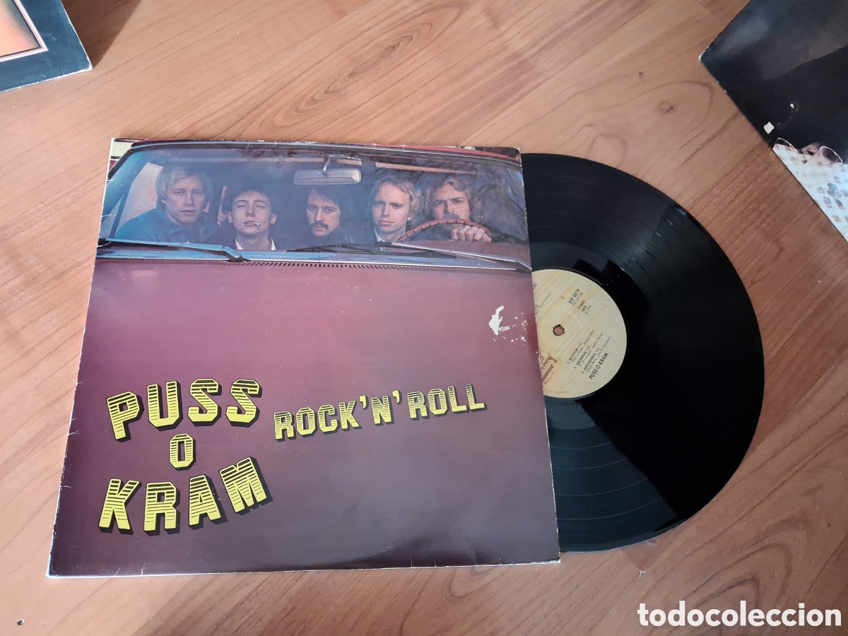 Discos de vinilo: Puss O Kram lp &nbsp;Pussokramrock'n'roll