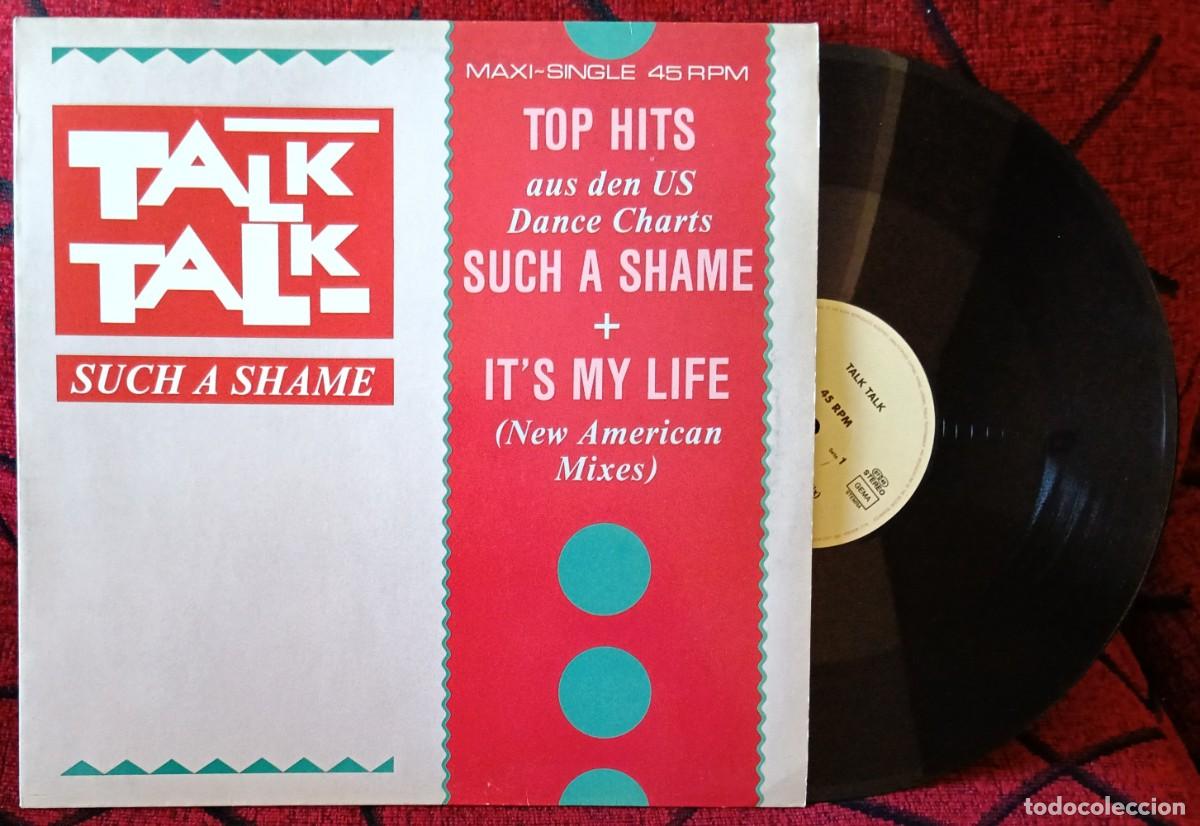 Discos de vinilo: TALK TALK ** Such A Shame ** MAXI SINGLE VINILO 1984 - Foto 1