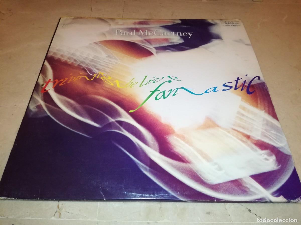 Discos de vinilo: PAUL McCARTNEY-TRIPPING THE LIVE FANTASTIC-TRIPLE LP + LIBRETO-ORIGINAL ESPA&Ntilde;OL 1990
