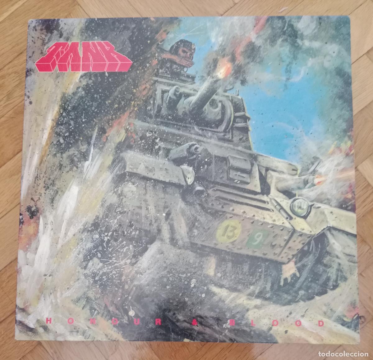 Discos de vinilo: Tank - Honour & blood Lp UK 1984