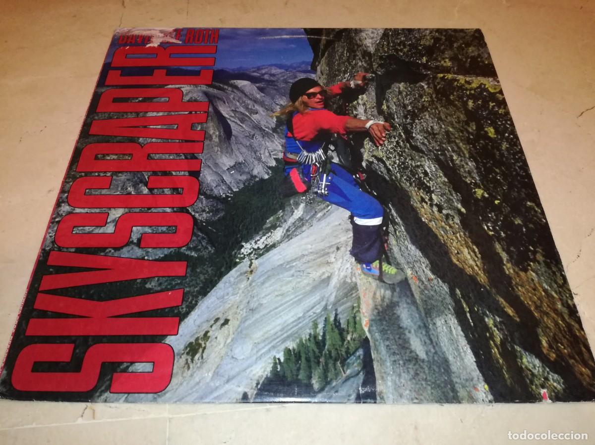 Discos de vinilo: DAVID LEE ROTH-SKYSCRAPER-CONTIENE ENCARTE-ORIGINAL 1988