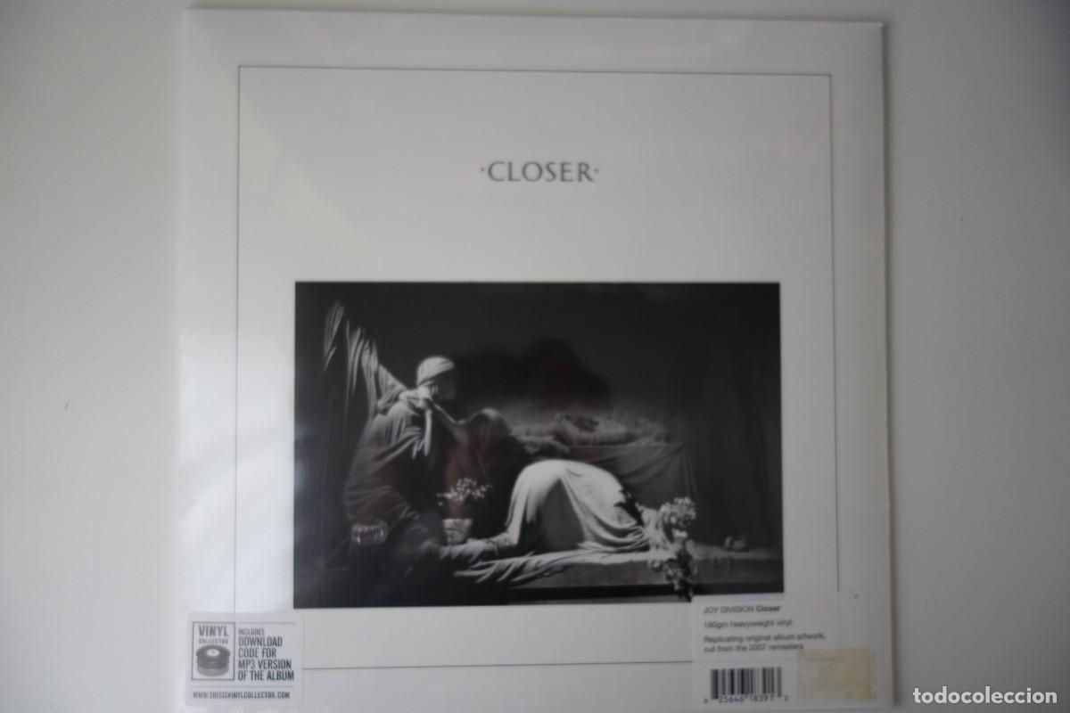 Discos de vinilo: JOY DIVISION: Closer. LP VINILO 180 GRAMOS. REEDICI&Oacute;N 2007. PRECINTADO