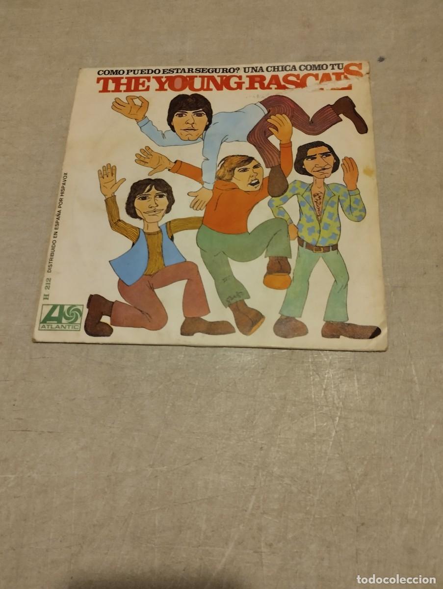 Discos de vinilo: The RASCALS SG COMO PUEDO ESTAR SEGURO